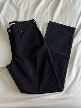 Levi's Women's Black Straight-Leg Jeans